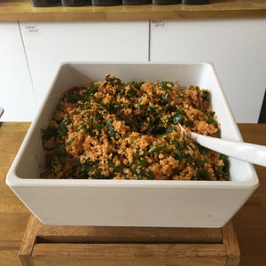 Bulgar wheat salad