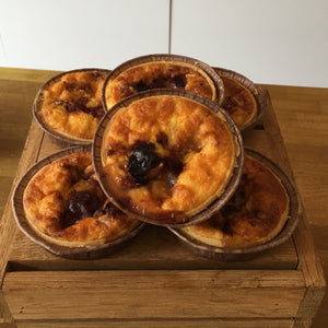 Scottish Clava brie & cranberry quiche